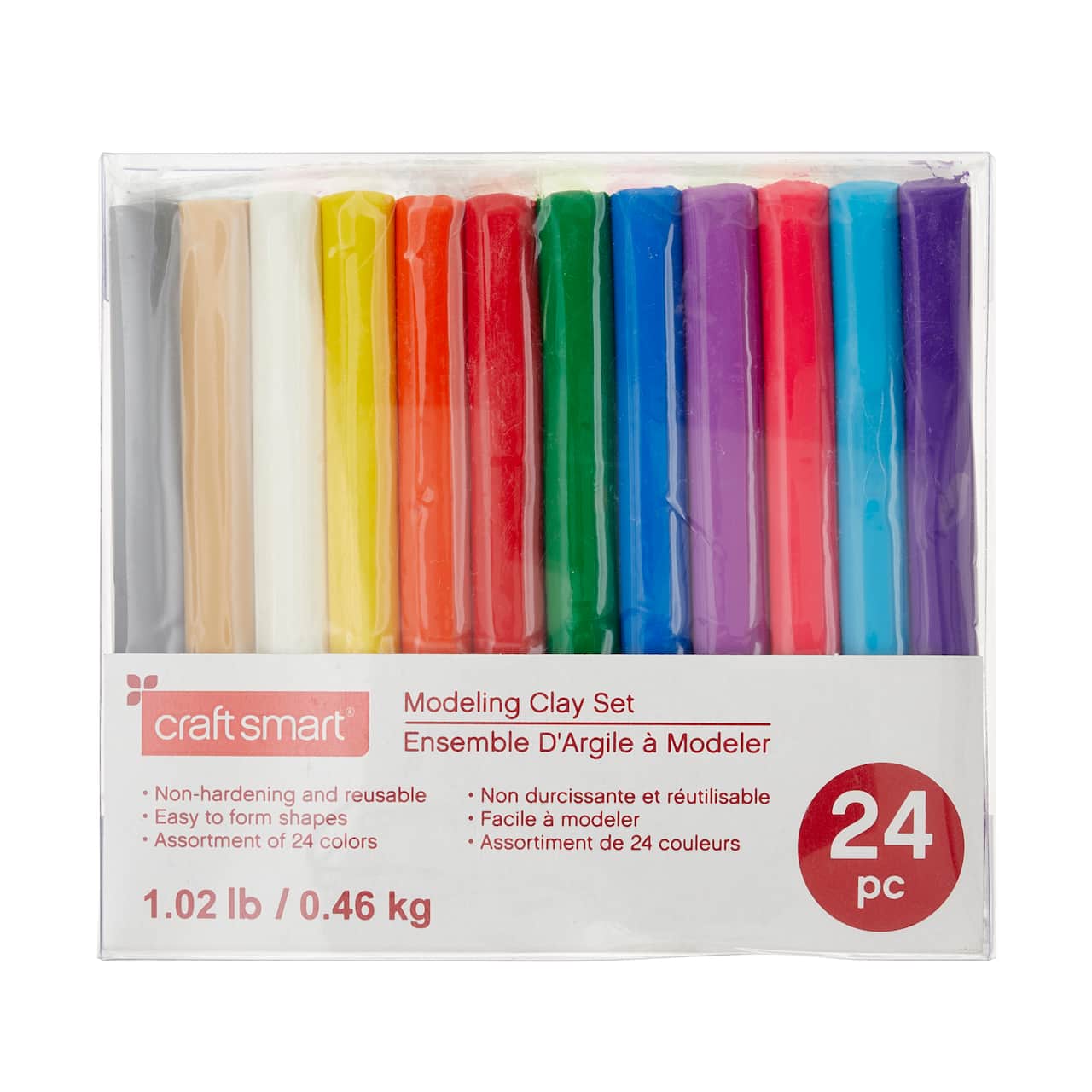 12 Packs: 24 ct. (288 total) Ez Shape® Modeling Clay Set